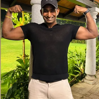 Flexing after a long day of rehearsals. Dance is not just my profession, it's my fitness and my passion.
