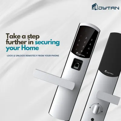 Take a step further in securing your home with my smart locks. You can lock and unlock your door remotely from your phone, granting access to guests or ensuring it's secure from afar.