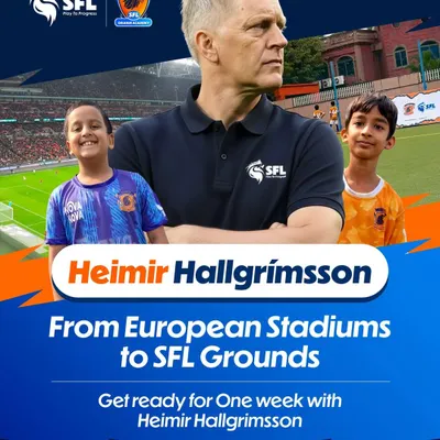 This isn't just a visit; it's about building a system. I am thrilled to have Heimir Hallgrímsson, Head Coach of Ireland, on our grounds for a week of dedicated work with our SFL players and coaches.