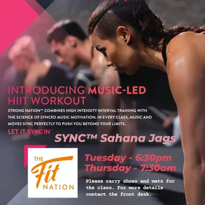 This is our official announcement for STRONG NATION™, a revolutionary HIIT workout. The class combines bodyweight exercises with music engineered to drive intensity, helping you burn more calories and tone up.