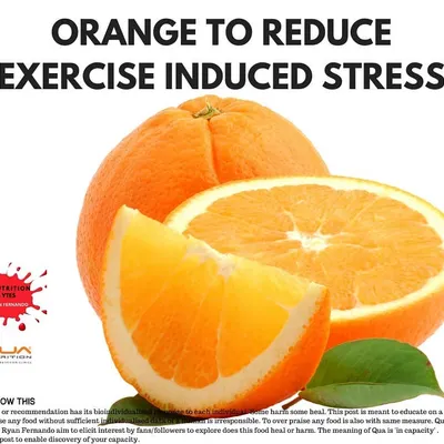 Oranges are a natural source of antioxidants that support a healthy immune system. They are particularly good for reducing exercise-induced stress by helping your body produce white blood cells.