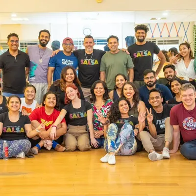 A weekend with Diego & Sofia. Their salsa workshop series was incredible, leaving us all inspired and motivated. Hosting them was a blast and we can't wait to have them back.