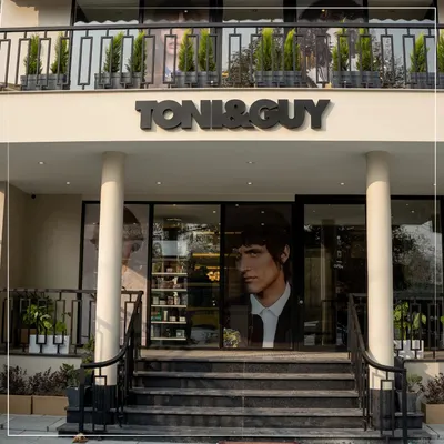 The impressive facade of our Toni&Guy Srinagar location. Our academies and salons are designed to reflect our premium brand identity and provide an inspiring, state-of-the-art environment for both students and clients.