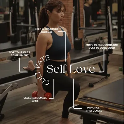 We believe in cultivating self-love through movement. Pilates is a way to celebrate small wins, practice mindfulness, and feel good in your own skin.