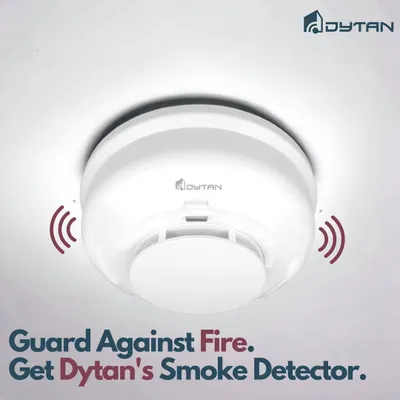 Guard against fire with our smart smoke detector. It can work as a standalone alarm or integrate with your security system to send immediate alerts.