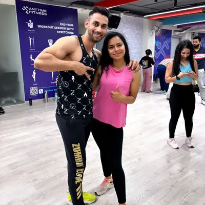 With our Captain Cool. It's always great to connect with fellow ZIN members and mentors at meetups.