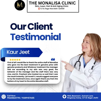 In this testimonial, our client Kaur Jeet shares her positive experience, praising our staff, the genuine products we use, and the immediate results she saw from her treatment.
