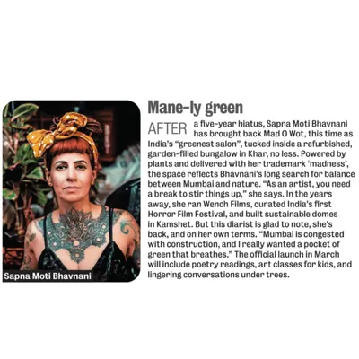 We were so thrilled to be featured in Midday and Mumbai Mirror for our relaunch. They called us India's "greenest salon," and it meant the world to have our mission for a sustainable, garden-filled space recognized.