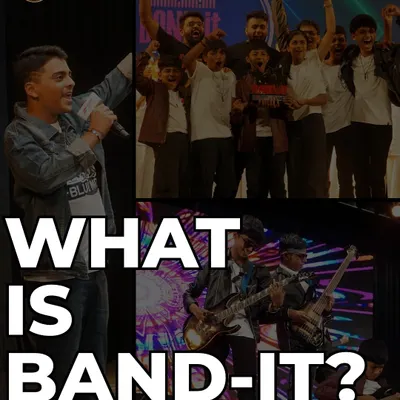 What is Band-It? It's India's largest inter-school performing arts competition, a stage for young talent to dream, perform, and shine.