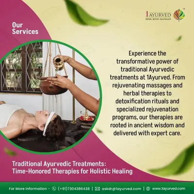 This is a moment from a Shirodhara session, a cornerstone of our mental wellness treatments. The gentle, continuous flow of medicated liquid onto the forehead pacifies the mind, relieves stress, and is highly beneficial for conditions like insomnia, anxiety, and hypertension.