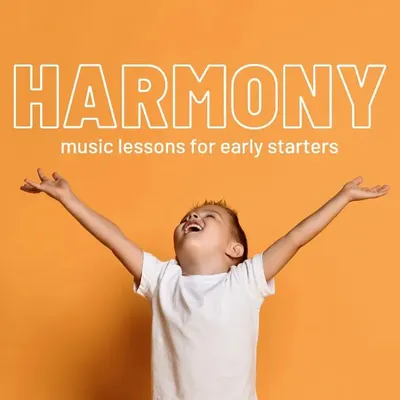 Our Harmony music lessons are perfect for early starters. We believe music education is vital for developing a child's intellectual, motor, and emotional skills in a joyful and expressive way.