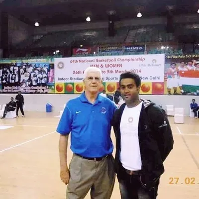 It was an immense pleasure to meet Mr. David Joel Stern, the former commissioner of the National Basketball Association (NBA), during the 64th National Basketball Championship in New Delhi. His leadership has been an inspiration to the global basketball community.