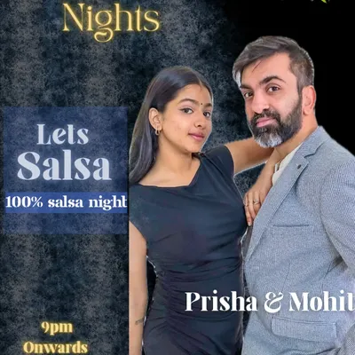 We're thrilled to host our weekly Salsa Socials every Thursday at Dutyfree Courtyard in Noida. Join us from 9 PM onwards for a night of pure salsa.