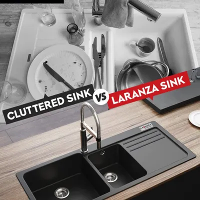 Cluttered chaos or clean precision? The choice is yours. I design my sinks for seamless style and smarter space, helping you declutter your life.