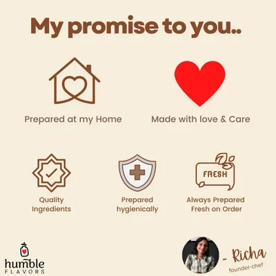 My commitment to quality starts with my process. Everything is made fresh in my home kitchen only after you place an order, ensuring you receive the freshest possible product made with love and care.