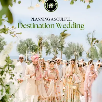 Planning a soulful destination wedding starts with the perfect location. This beautiful beach ceremony is just one example of the dream settings I can arrange.