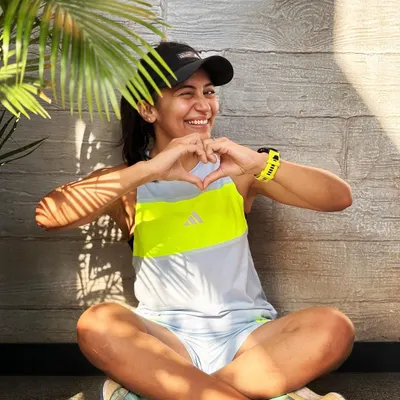 Post-run zen mode. Finding peace in the pause after the pavement, with a grateful heart and a soul refreshed by miles.
