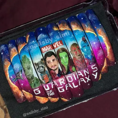 It took me 24 hours to hand-paint this entire Guardians of the Galaxy set, and it will always be special to me. Even though it was for a competition, seeing the final result with all the characters from Groot to Star-Lord was a win in itself.