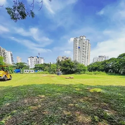 A clear day at our ground in Navi Mumbai. A well maintained field and a properly prepared pitch are the first steps to a quality practice session, and I make sure our facility is always ready for play.