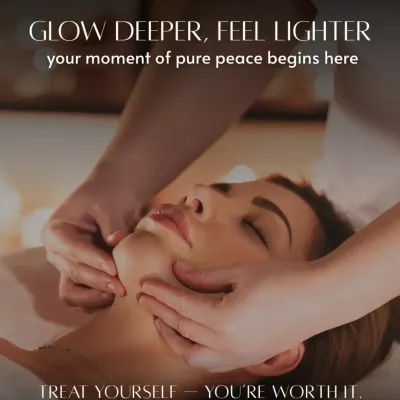 This is more than a facial, it's a moment of peace. I use specific massage techniques to release tension from your facial muscles, improve circulation, and give your skin a natural, healthy glow. You will leave feeling lighter and completely refreshed.