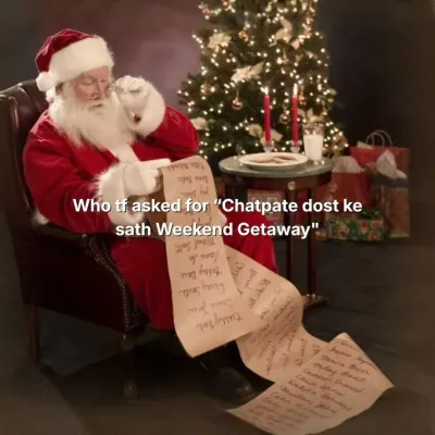 Who asked Santa for a weekend getaway with fun friends? If that was you, consider your wish granted. We're the Santa for all your travel wishes.