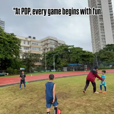 At our core, we believe every game must begin with fun. This principle guides our coaches to create a positive and engaging atmosphere where kids learn best because they are enjoying themselves.