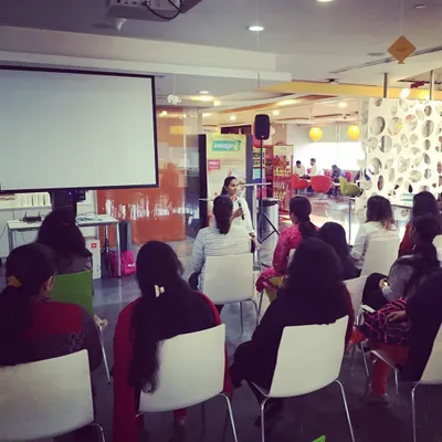 Leading a corporate wellness session for a group of wonderful women at PWC on International Women's Day. We discussed how yoga can support the unique challenges women face at work and at home.