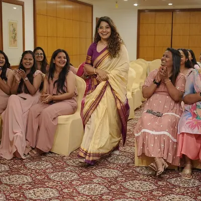 The joy and excitement on graduation day. I love this candid moment of my students cheering as we celebrate the completion of our course together.