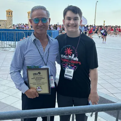 We are so proud of our owner, Hideo Mizoguchi, who received a well-deserved award for being an originator of the USA Men’s Gymnastics Development Program!