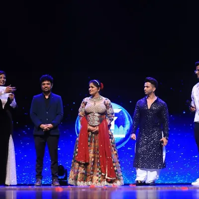 Sharing the stage with our esteemed jury panel at IIGF. Having industry masters evaluate the performances provides invaluable feedback and exposure for all the competing dancers.