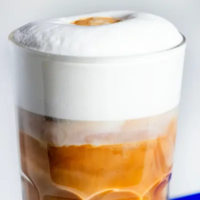 When the Mumbai heat hits, my Iced Cappuccino is the perfect fix. It's strong, cold, and topped with a thick layer of milk foam.