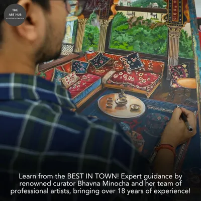 Our workshops are led by professional artists with over 18 years of experience. We provide expert guidance to help your team members unlock their creative potential and learn new skills in a supportive setting.
