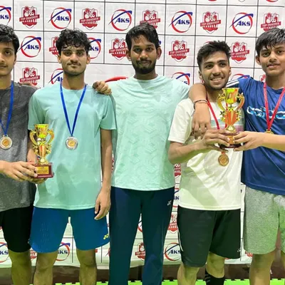 A group of our men's open category champions. These players demonstrate the high level of skill and competition you can expect at my events.