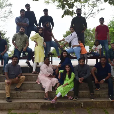 A moment of fun and camaraderie for a corporate team during their retreat in the hills of Coorg. These are the connections that build stronger, more collaborative workplaces.