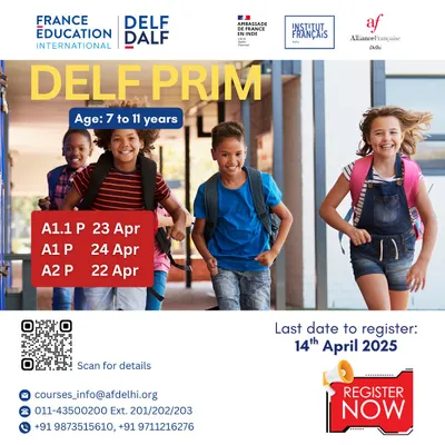 It's never too early to start the journey. We offer the DELF Prim certification specifically for our youngest learners, aged 7 to 11. This program makes learning and certifying French a fun and rewarding experience for children.