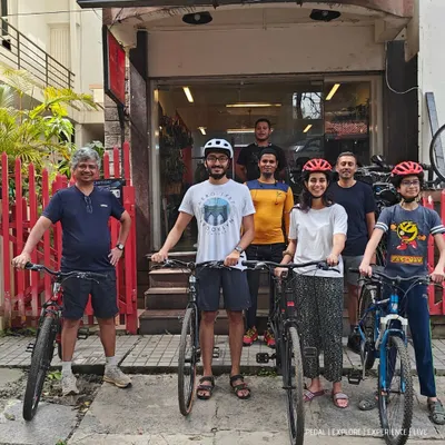 Another successful Cycle School session in the books. This happy group of new cyclists is ready to hit the road after learning the basics with us. We love building this community of riders, one person at a time.
