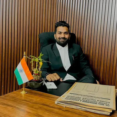 Seated in my chamber, ready to begin the day's work. A well-prepared case is the foundation of a successful legal outcome, and that preparation starts right here.