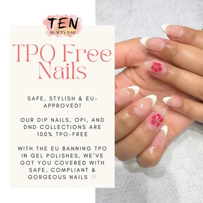 An important update on safety. My dip nails, along with my OPI and DND polish collections, are 100% TPO-free, adhering to strict EU guidelines. I am committed to providing you with the safest and healthiest nail care.