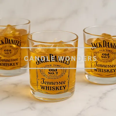 Candle or whiskey? It's both! My Jack Daniel's whiskey glass candle is a bestseller and the ultimate fun gift for a drinking buddy or for a bachelor party.