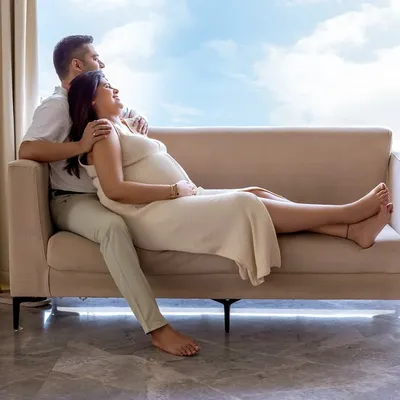 Sweet anticipation in the comfort of their own home. A lifestyle maternity session like this captures the reality of your waiting period in a beautiful, relaxed way.
