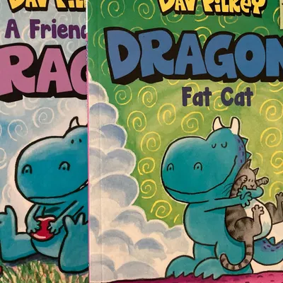 We're always adding new books! Here are some early chapter books from Dav Pilkey's Dragon series, perfect for children just starting to read on their own.