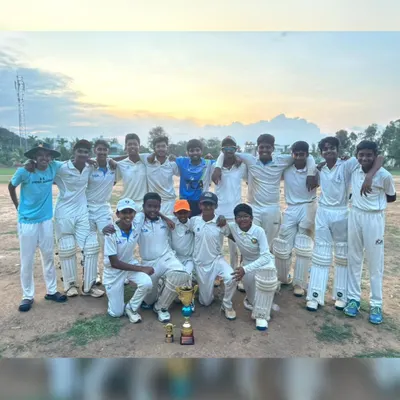 A moment of triumph for our U-16 Cavaliers team, posing together after being crowned champions of the Inspirational Cup. This victory is a reflection of their collective effort and spirit throughout the tournament.
