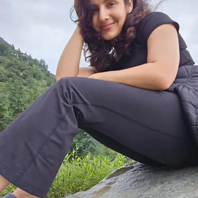 Feeling so content and grateful for this life. Sitting on a rock in the mountains, I reflect on all the ups and downs that have brought me to this moment of peace.