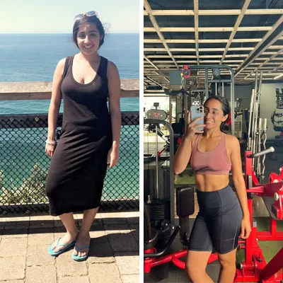 My journey wasn't overnight. This before-and-after shows the difference between being unhappy and unsure versus feeling strong and confident in my own skin.