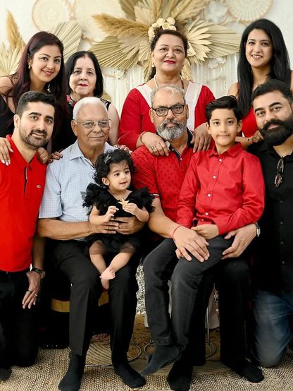 Family portraits by Anushka Kumari