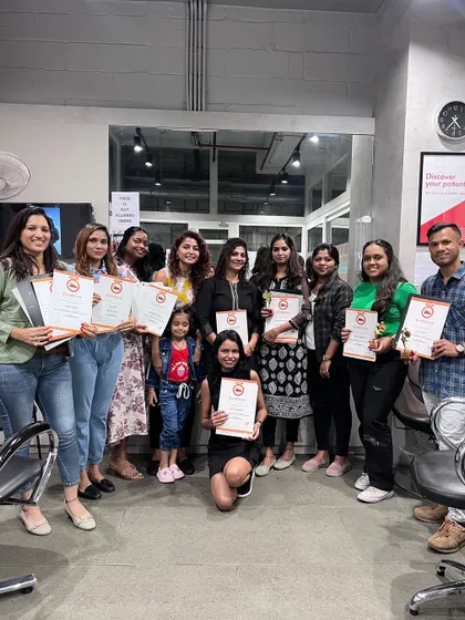 Congratulations to our talented students on receiving their Makeup & Hair Certificates! We are so proud to see them ready to take on the beauty industry.