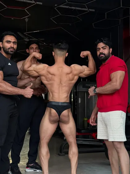 Danny's back conditioning is on point. This is what a proper peak week can do.