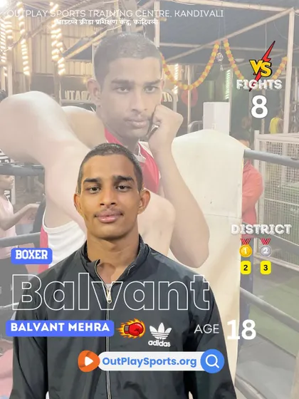 Balvant Mehra, an unstoppable warrior at 18. With multiple district medals, he is a rising star with a never-give-up attitude.