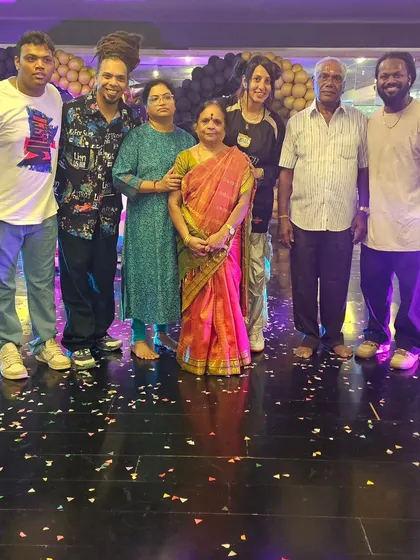 Our pillars of support. Celebrating our 17th anniversary with the family and team who have been with us through it all. We are grateful for their constant love.
