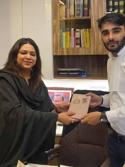 The band ceremony for a budding advocate joining my team. I believe in the power of mentorship and providing a strong foundation for young lawyers.